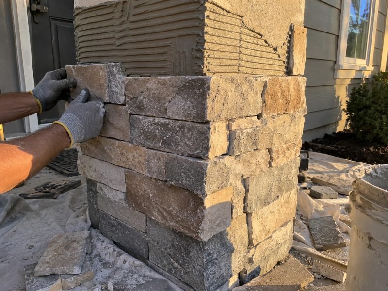 Stone Veneer Installation in Reno